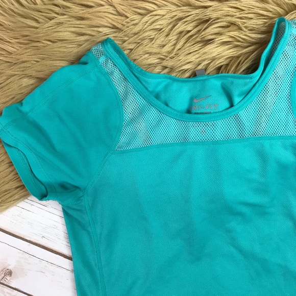 Nike Dry Fit Turquoise Top - Picture 3 of 8